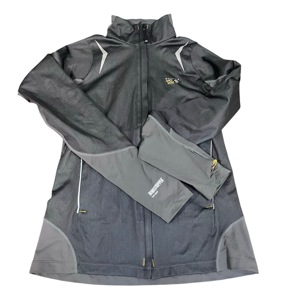 Mountain Hardwear Women's Lightweight Windstopper Soft Shell Jacket Gray M